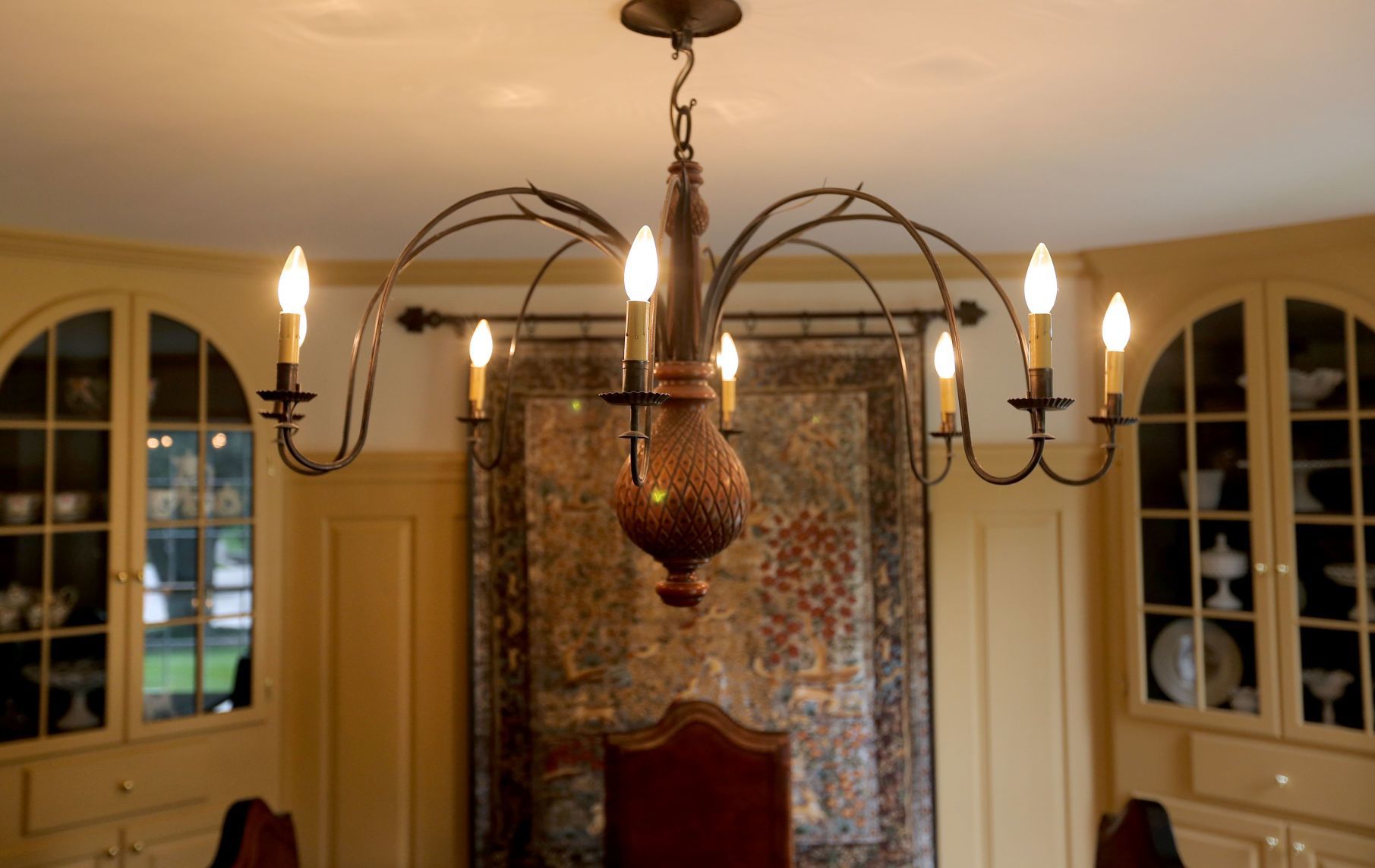 At home: The Wiese's Williamsburg home